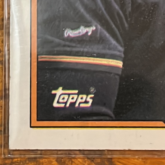 2 ULTRA RARE 1988 Topps Barry Bonds #450 baseball cards with multiple ERRORS - Picture 9 of 16